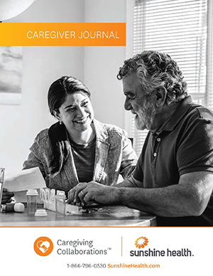 caregiver journal cover