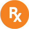 Rx - Prescription Icon
