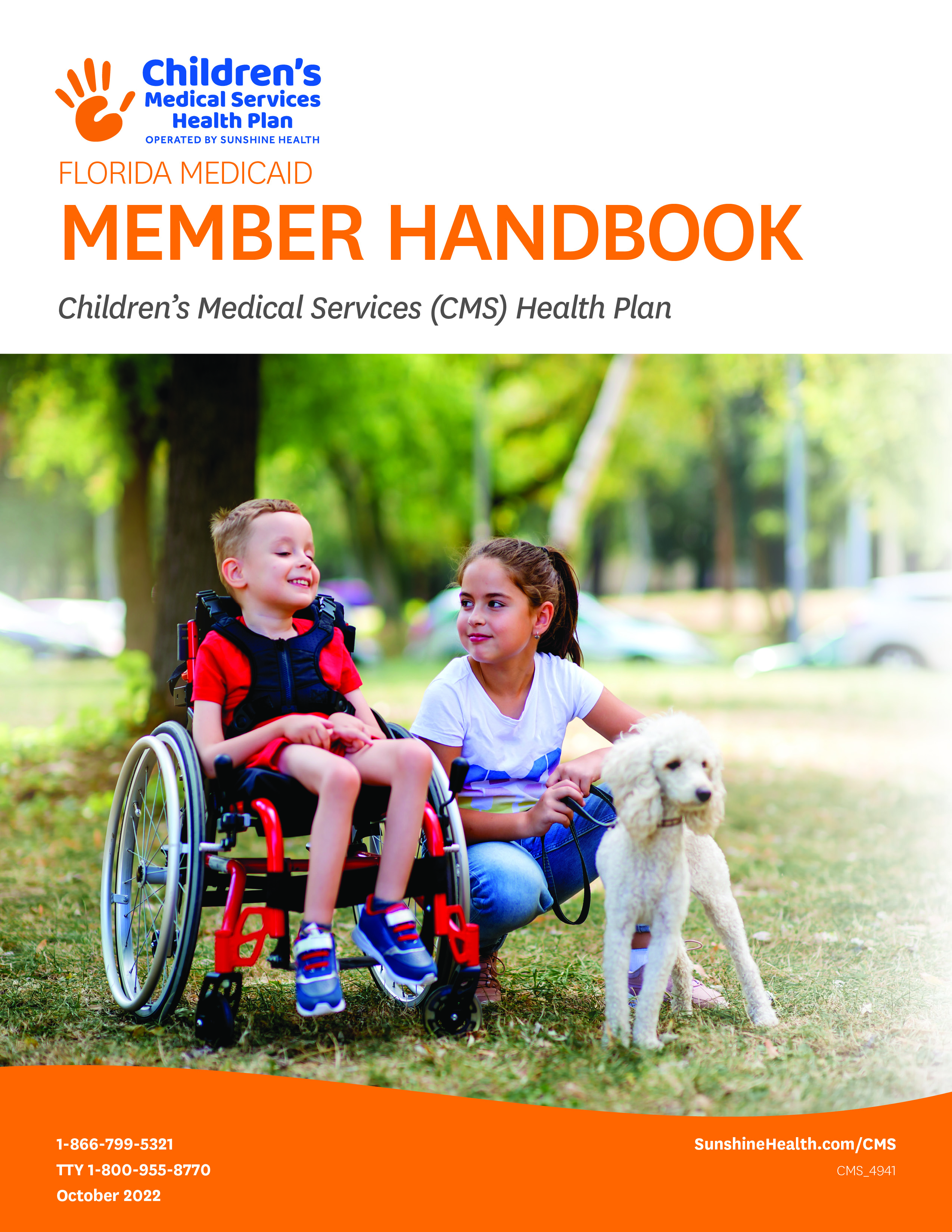 Children's Medical Services Health Plan Member Handbook (Medicaid)