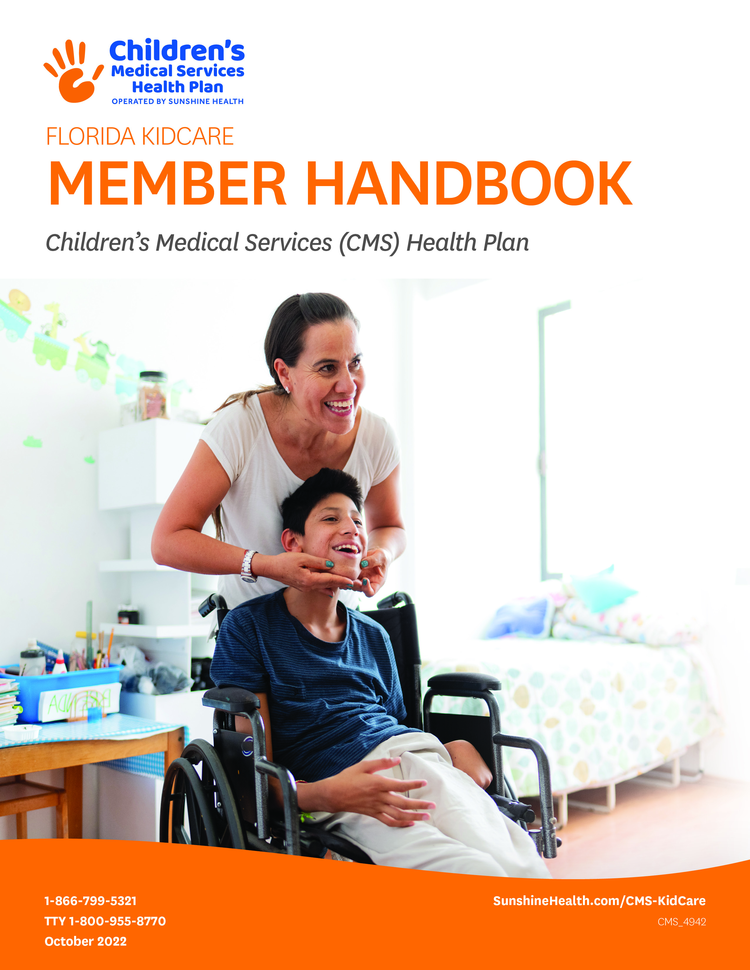 Children's Medical Services Health Plan Member Handbook (KidCare)